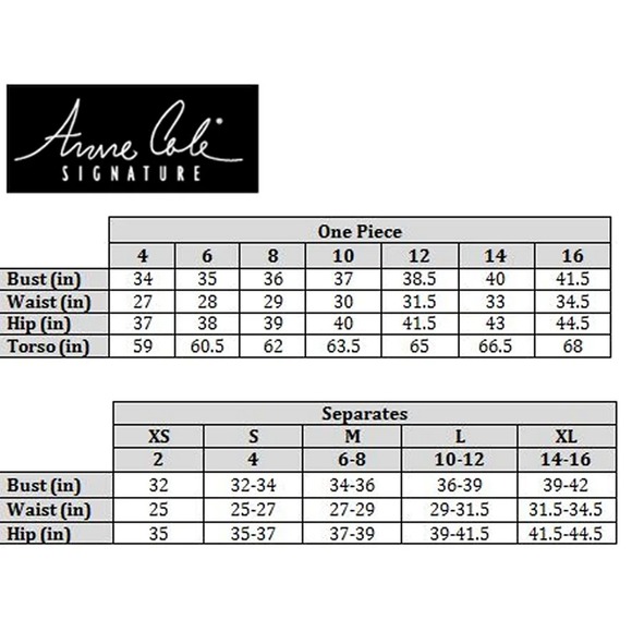 Anne Cole LTD Edition XS Swim Pullover Triangle Tankini Top (Sunshine Floral) - Picture 8 of 8